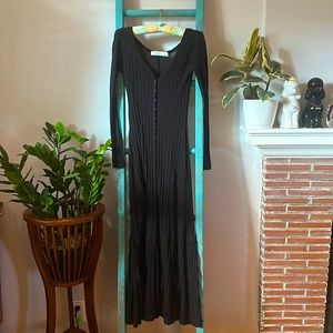 Free People Beach Black Coverup, XS